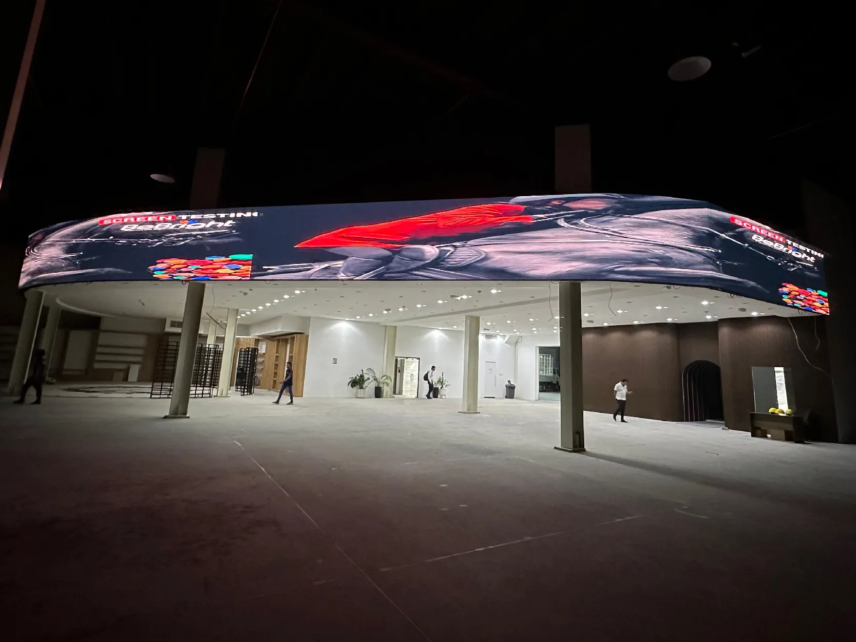 Curved Screen - Production city, Dubai, UAE